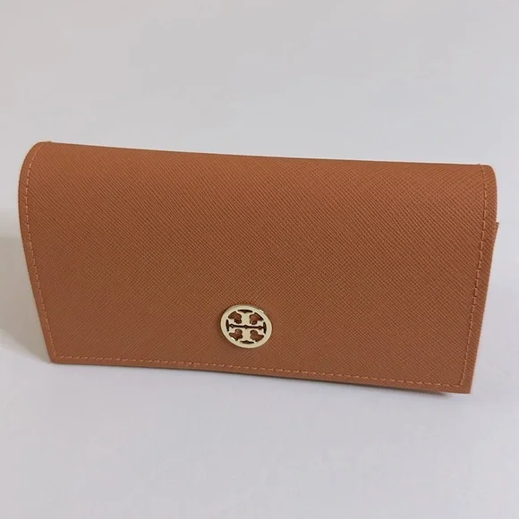 TORY BURCH || NWOT - Burnt Orange Eyeglass Case - Picture 4 of 10
